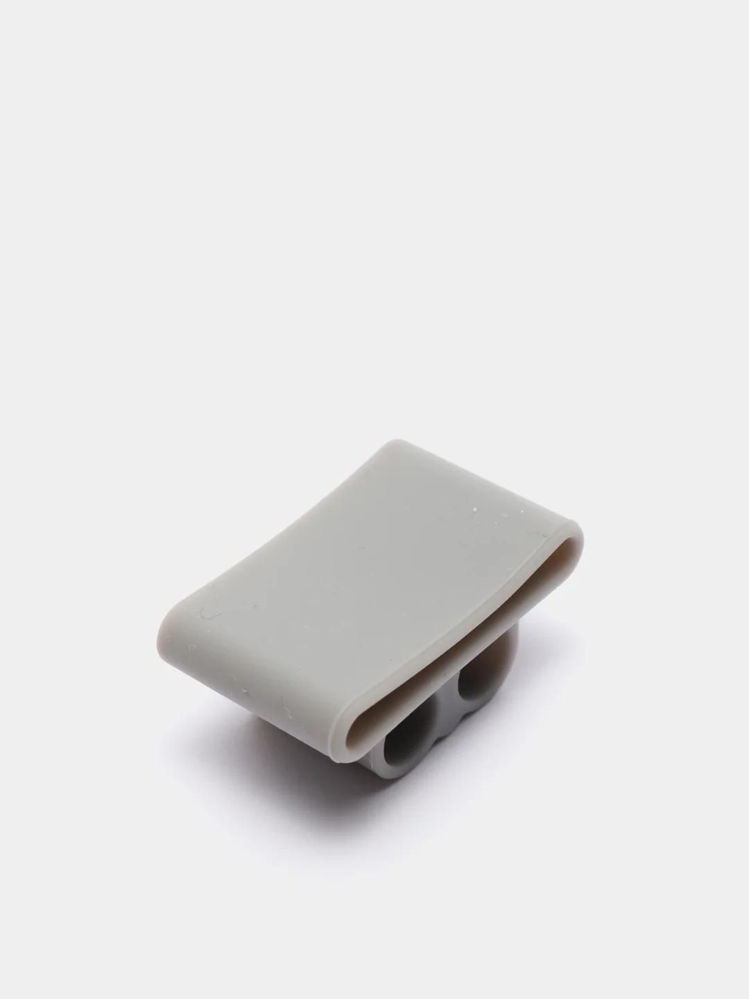 Серый силиконовый держатель для наушников AirPods TWS