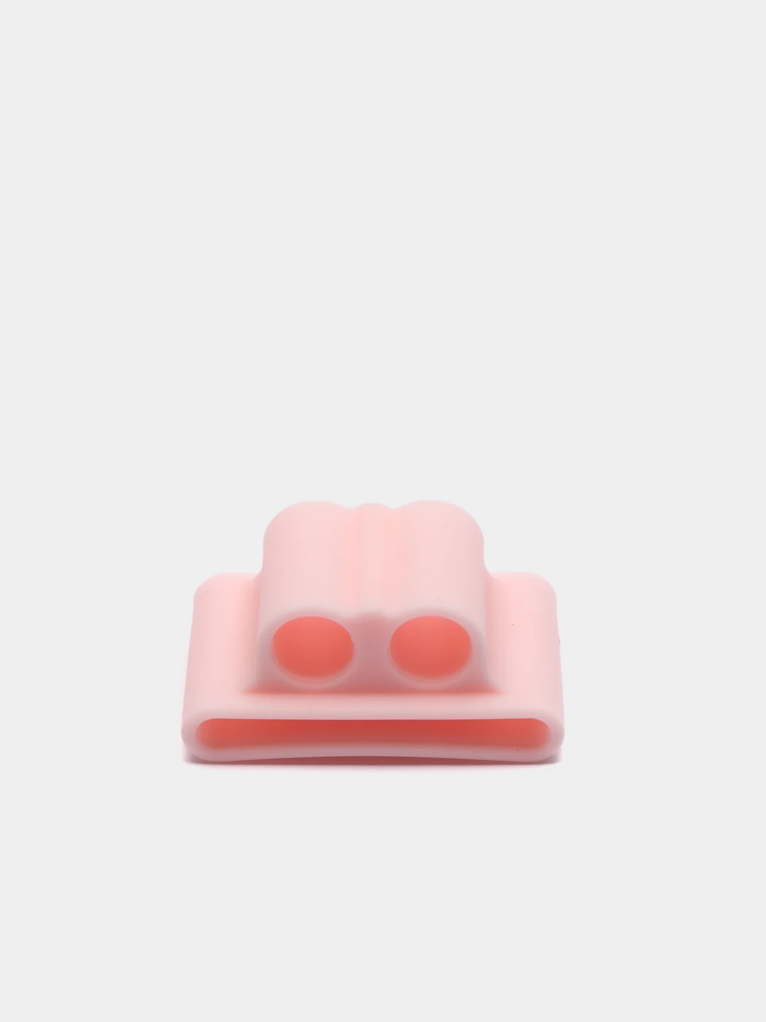 Розовый силиконовый держатель для наушников AirPods TWS