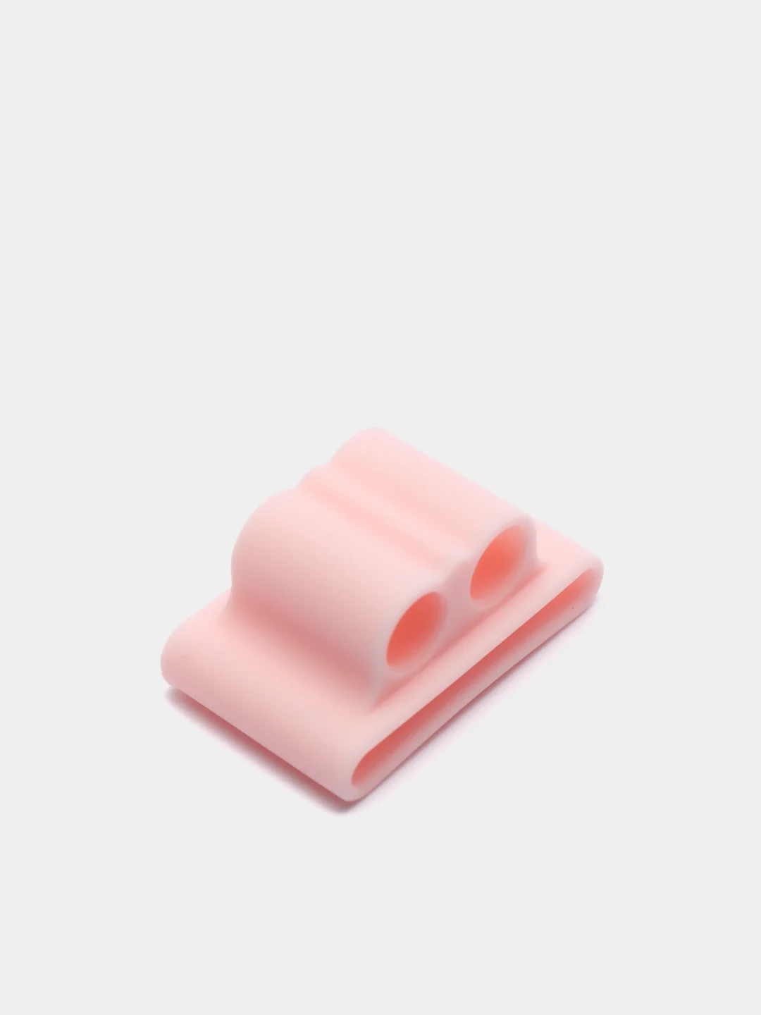 Розовый силиконовый держатель для наушников AirPods TWS