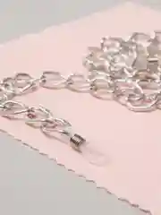 Серебряный цепочка для очков