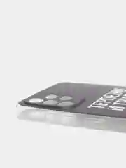 Тёмно-коричневый силиконовый чехол на Samsung Galaxy A32 / Самсунг А32 прозрачный с рисунком, защита камеры