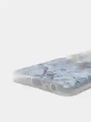 Голубой силиконовый чехол на Oppo Realme 8/8 Pro / Оппо Реалми 8/8 Про прозрачный, с рисунком