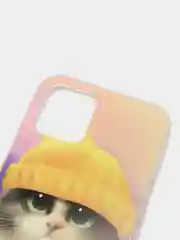 Желтый силиконовый чехол на Apple iPhone 12/12 Pro / Айфон 12/12 Pro прозрачный, с рисунком