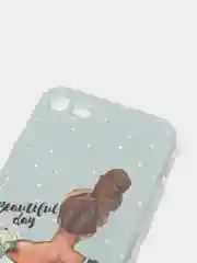 Тёмно-серый силиконовый чехол на Apple iPhone 7/8/SE 2020/SE 2022 / Айфон 7/8 прозрачный, с рисунком