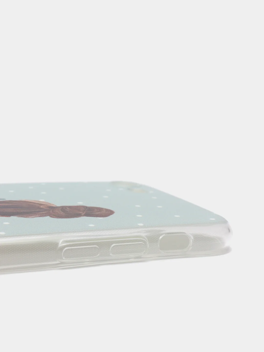 Тёмно-серый силиконовый чехол на Apple iPhone 7/8/SE 2020/SE 2022 / Айфон 7/8 прозрачный, с рисунком