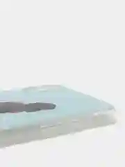 Тёмно-серый силиконовый чехол на Apple iPhone XR / Айфон XR прозрачный, с рисунком, защита камеры