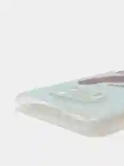 Тёмно-серый силиконовый чехол на Xiaomi Poco X3/X3 Pro / Сяоми Poco X3/Х3 Про прозрачный, с рисунком