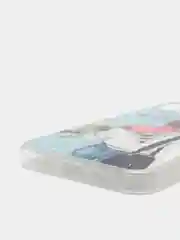 Тёмно-серый силиконовый чехол на Apple iPhone 12/12 Pro / Айфон 12/12 Pro прозрачный, с рисунком