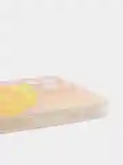 Желтый силиконовый чехол на Apple iPhone 13 Pro Max / Айфон 13 Pro Max прозрачный, с рисунком