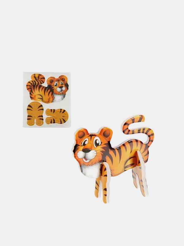 Конструктор 3D Животные, МИКС