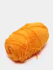 Желтый шнур полиэфирный, для вязания, 3 мм, пряжа