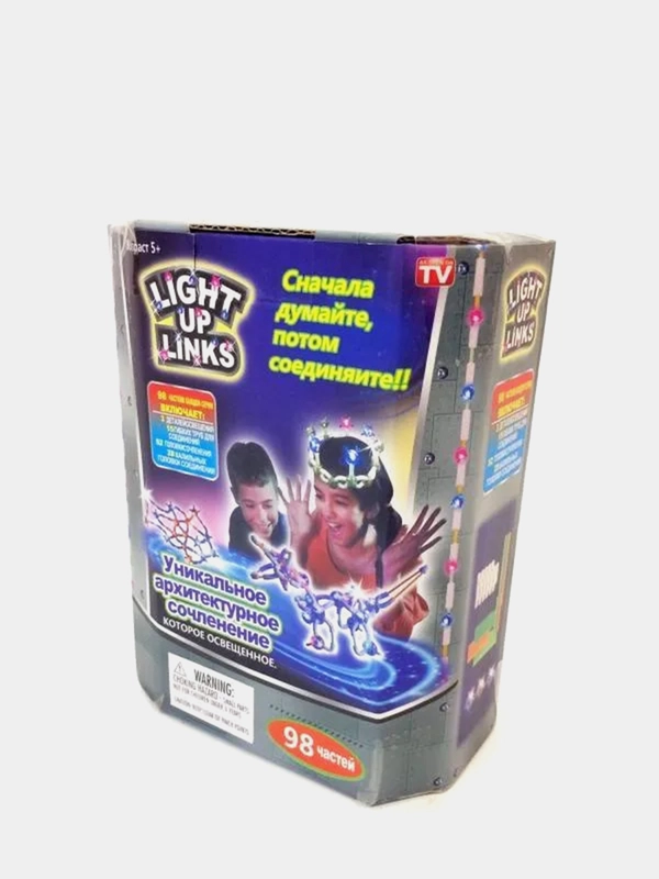 Светящийся конструктор Light Up Links, 98 деталей