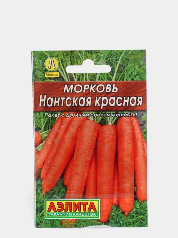 Семена Морковь "Нантская красная" "Лидер", 2 г