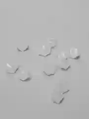 Белый светящиеся садовые камни