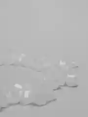 Белый светящиеся садовые камни
