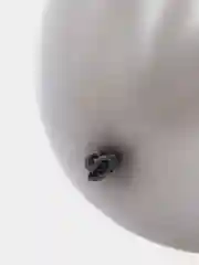 Серый воздушный шар