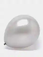 Серый воздушный шар