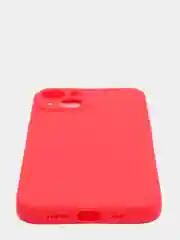 Красный чехол iPhone 11 14 13 12 Pro Mini Plus XR 7 8 SE 2020 силиконовый (Айфон ХР Про Мини Плюс)