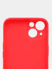 Красный чехол iPhone 11 14 13 12 Pro Mini Plus XR 7 8 SE 2020 силиконовый (Айфон ХР Про Мини Плюс)