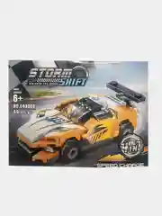 Светло-оранжевый конструктор-машинка Storm Shift, 2 в 1