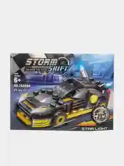 Тёмно-серый конструктор-машинка Storm Shift, 2 в 1