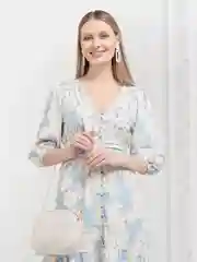 Бирюзовый женская сумка