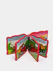 Красный мягкая книжка-игрушка для малышей, EVA