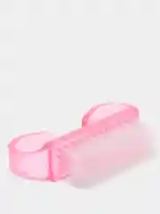 Розовый щеточка маникюрная, для ногтей
