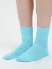 Лазурный носки женские, хлопок, разных цветов