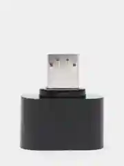 Белый otg переходник с Micro USB,  OTG Type C на USB, отг