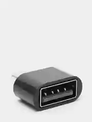 Белый otg переходник с Micro USB,  OTG Type C на USB, отг
