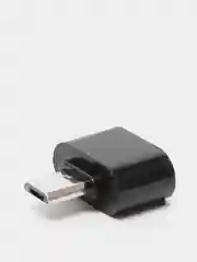 Белый otg переходник с Micro USB,  OTG Type C на USB, отг