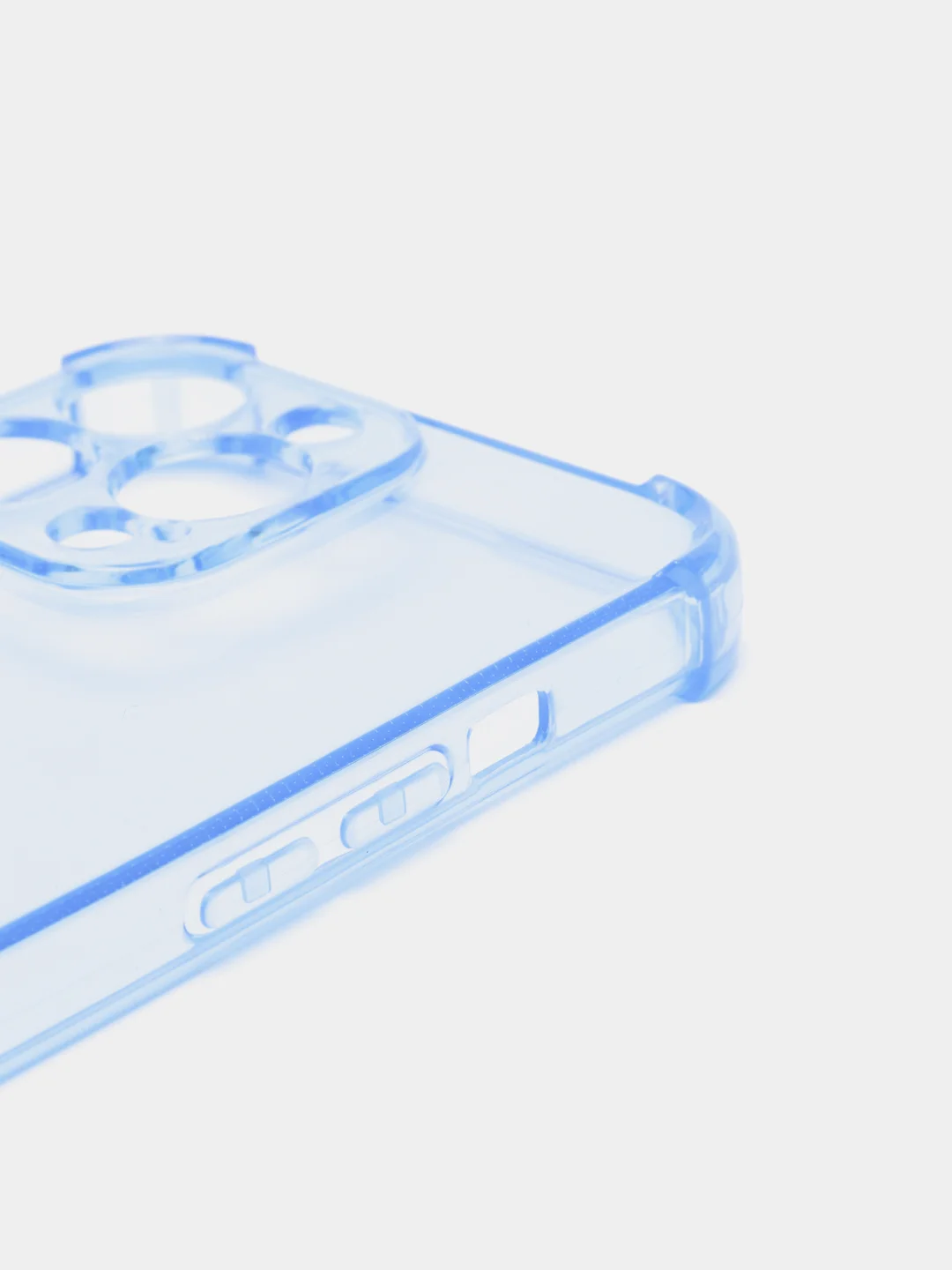 Ледяной силиконовый противоударный чехол для Apple iPhone 13 Pro с защитой камеры