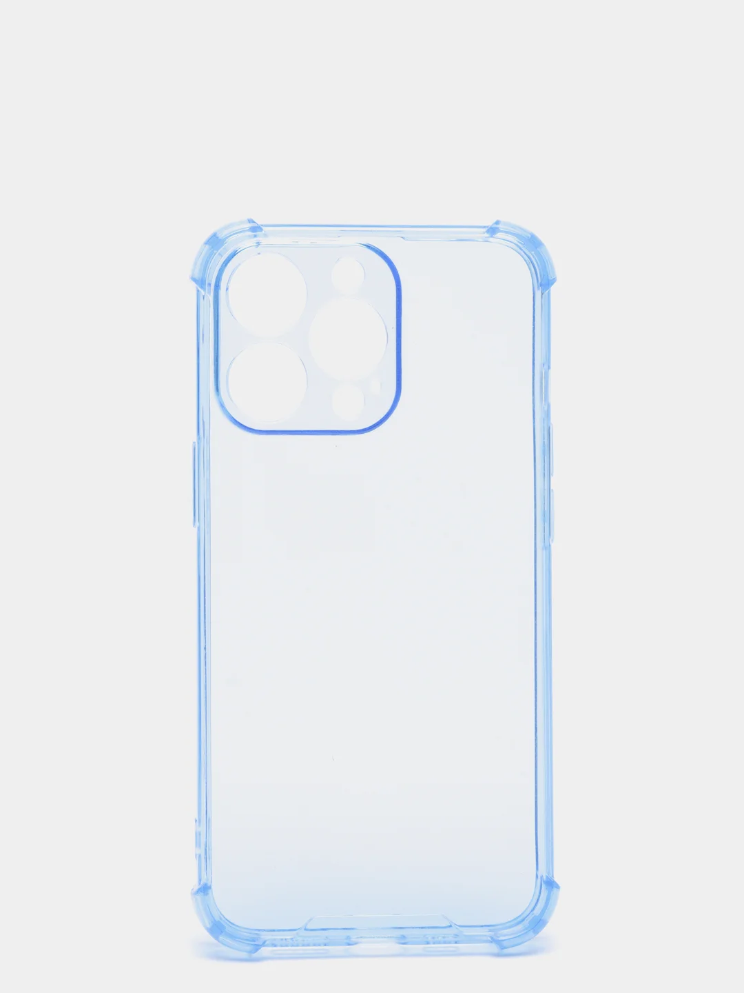 Ледяной силиконовый противоударный чехол для Apple iPhone 13 Pro с защитой камеры