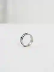 Серебряный кольцо титановое унисекс