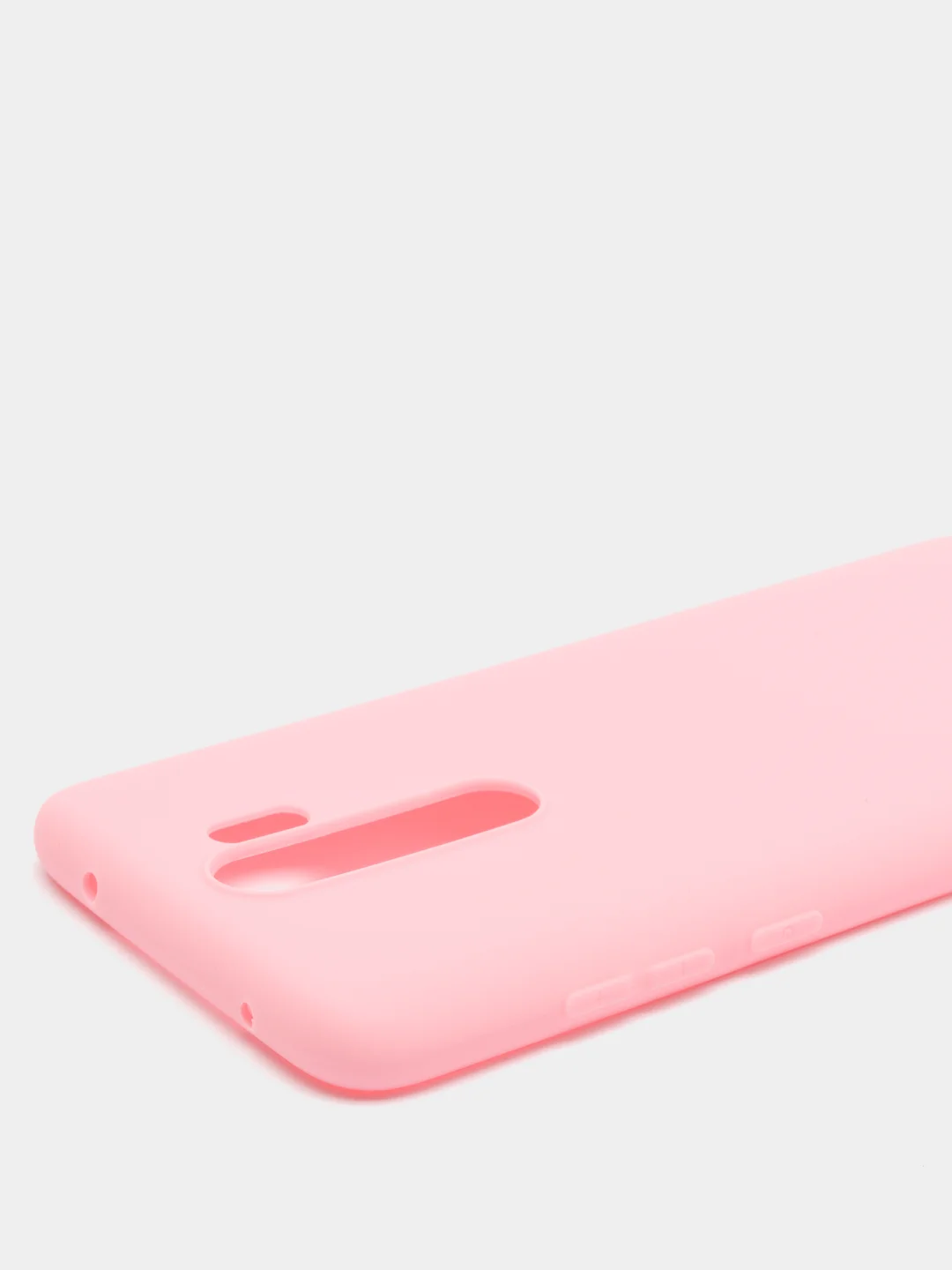 Розовый чехол для Xiaomi Redmi Note 8 Pro (Сяоми Редми Нот 8 Про / Ноут), прозрачный