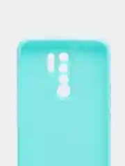 Бирюзовый чехол для Xiaomi Redmi 9 силиконовый
