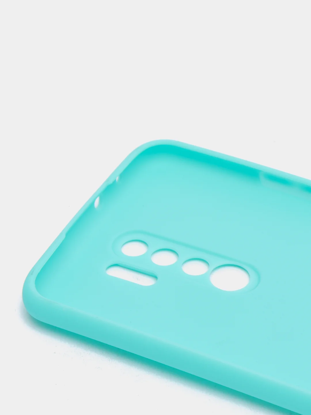 Бирюзовый чехол для Xiaomi Redmi 9 силиконовый