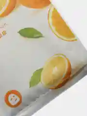 Оранжевый тканевая маска для лица