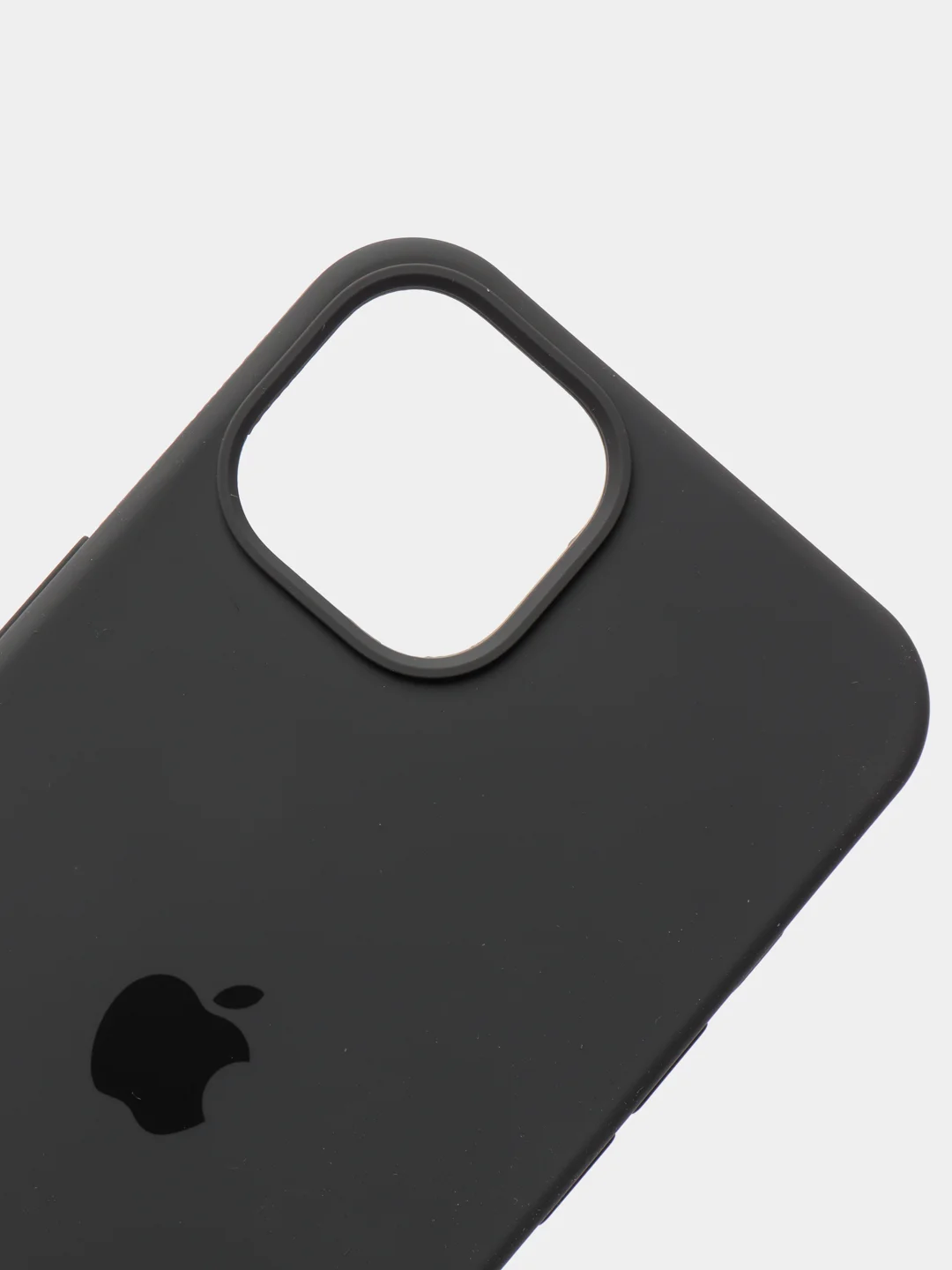 Тёмно-серый чехол Silicone Case для iPhone 13 / 13 Pro / 13 Pro Max с открытым низом