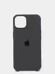 Тёмно-серый чехол Silicone Case для iPhone 13 / 13 Pro / 13 Pro Max с открытым низом