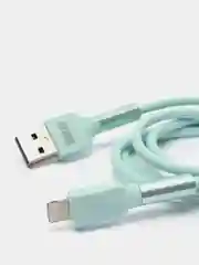 Зеленый кабель зарядный Type-C, iPhone
