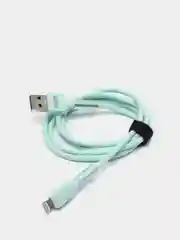 Зеленый кабель зарядный Type-C, iPhone