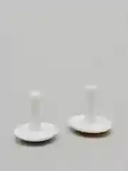 Зеленый глазки для игрушек, овальные, 6 штук