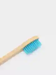Голубой бамбуковые зубные щетки