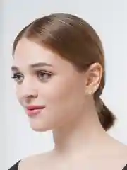 Белый серьги клевер