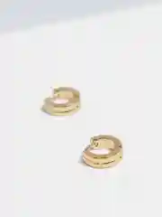 Золотистый хаки серьги "Конго"
