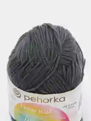 Зелёный хаки пряжа Пехорка "Детская новинкa", акрил, 50 г, 200 м