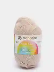Бежевый пряжа Пехорка "Детская новинкa", акрил, 50 г, 200 м