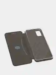 Черный чехол книжка для Samsung A51, Самсунг А51